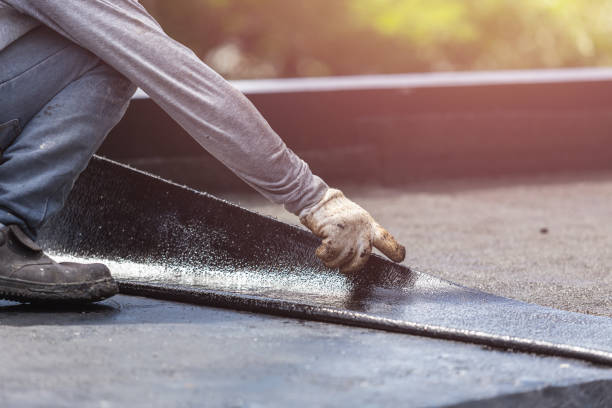 Professional Crawl Space Encapsulation technician working in Columbia, IL